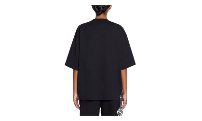 PRINTED OVERSIZED TEE "Black" RU TS0026 J120 P24 10