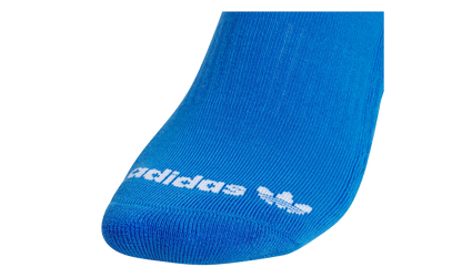 Originals High Quarter Trefoil Socks (3 Pack) "Purple / White / Blue" IU9033C