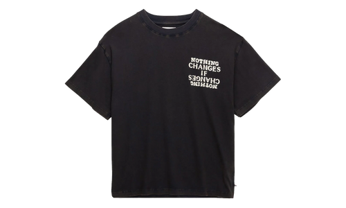 Nothing Changes Short-Sleeve Tee "Black" HTG260191 BLK