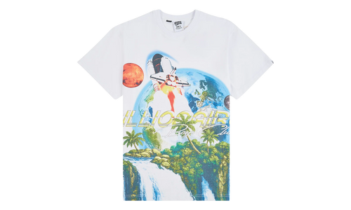 Waterfalls Graphic T-Shirt "White" 861 2311 WHT