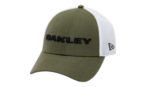 9FORTY OAKLEY x New Era Heather Fitted Hat "Dark Brush" 911523 86V