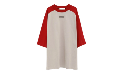 Baseball Short Sleeve Tee "Smoke Grey / Crimson" 125HO254481F