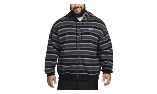 SB Full Zip Fleece Skate Hoodie "Cool Grey / Anthracite / White" FN2512 065