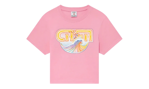 Casa Surf Cropped Short Sleeve T‑Shirt "Pink" WS25 JTS 009 05