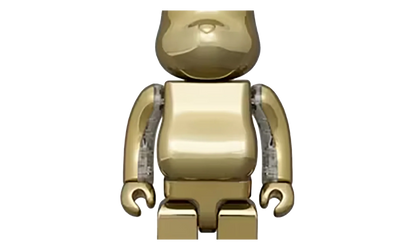 Gold Chrome BE@RBRICK Speaker "400% Portable Speaker" MEDI3075