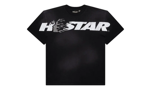 Cartoon Logo Glitter T-shirt "Black / White" HSR211