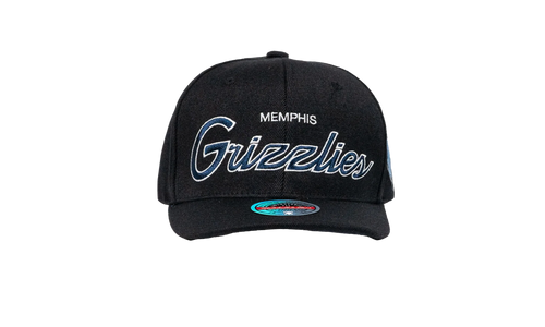 NBA Team Script 2.0 Stretch Snapback Cap "Memphis Grizzlies - Black" HHSS3281 MGRYYPPPBLCK
