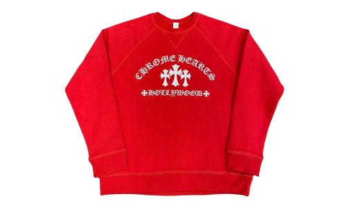 Triple Cross Hollywood Crewneck "Red" CHRM0736