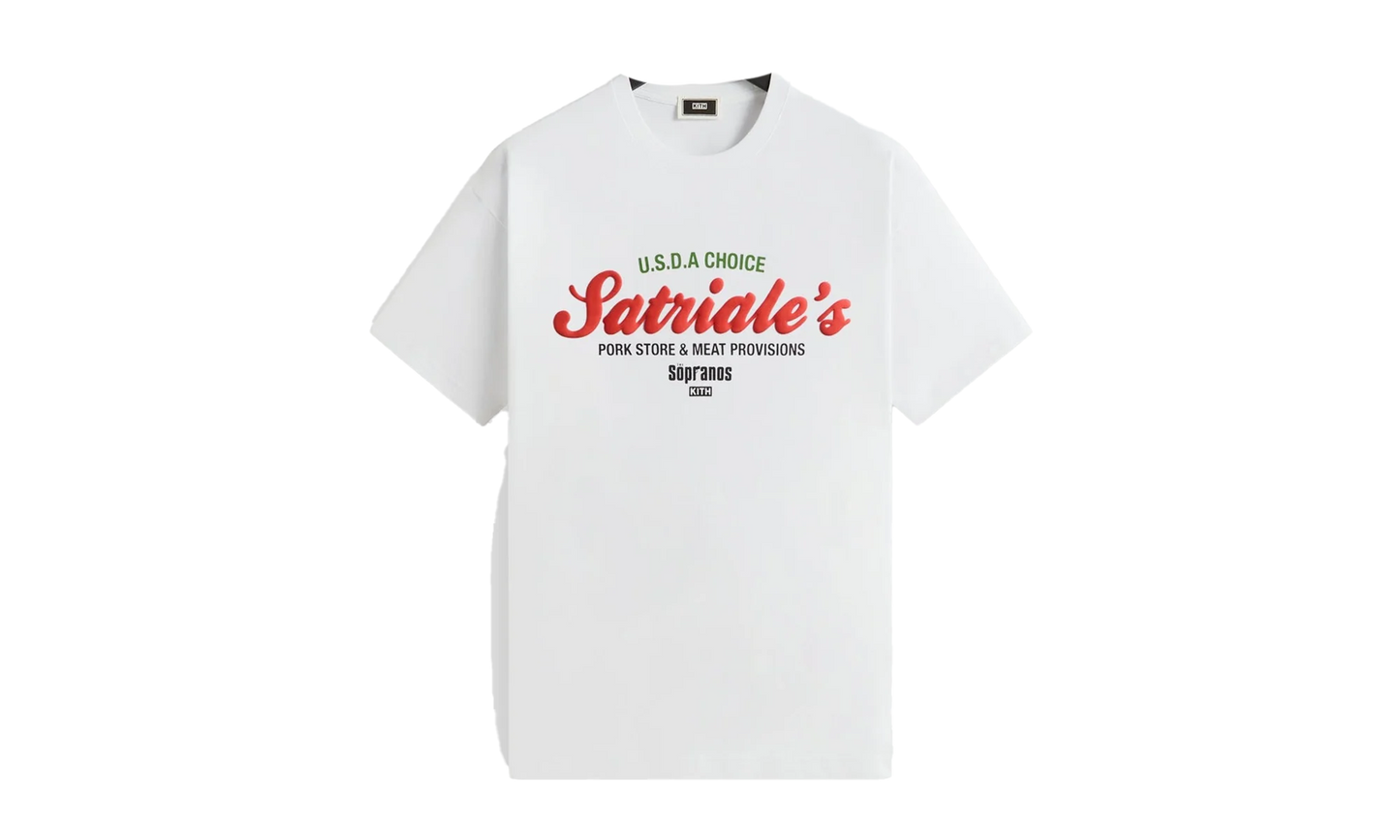 The Sopranos Satriale's Vintage Tee "White" khm034651 101
