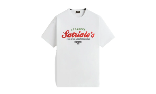 The Sopranos Satriale's Vintage Tee "White" khm034651 101