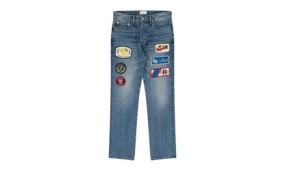 Patch Denim Pants "Indigo" RHD-MJNS-0044
