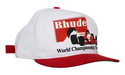 Trophy Racing Hat "White / Red" RHFW25HA03851
