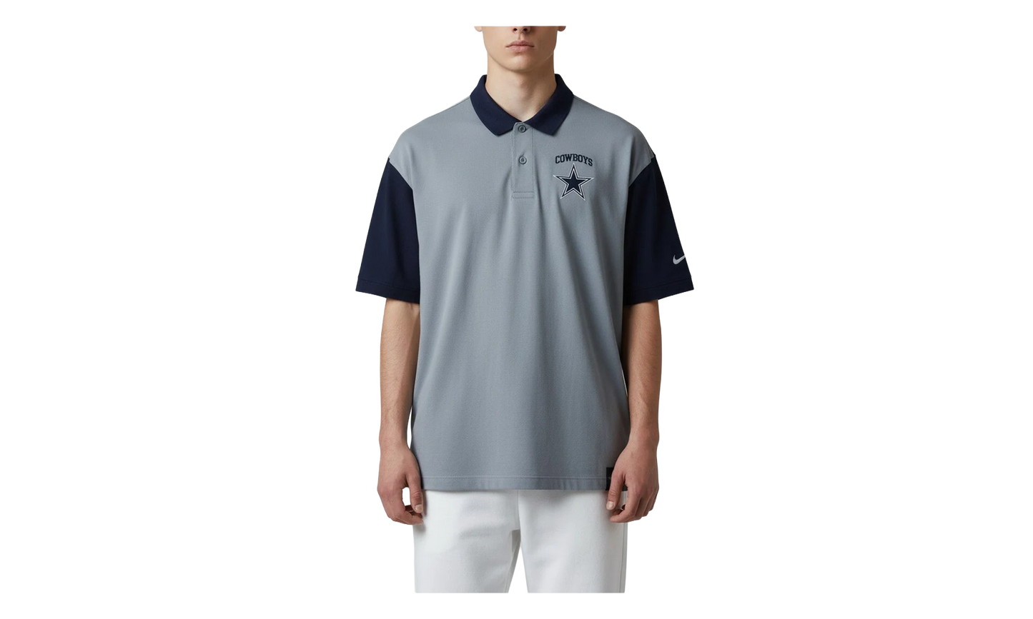 NFL Dallas Cowboys Polo "Navy / Gray" 024D 447M 7RD NDM