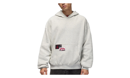 Jordan Brooklyn Oversize Pullover Hoodie "Grey Heather" IM7943 050