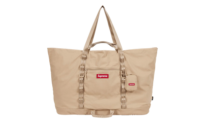 X-Large Tote Bag + Utility Pouch "SS26 - Tan" SU27287