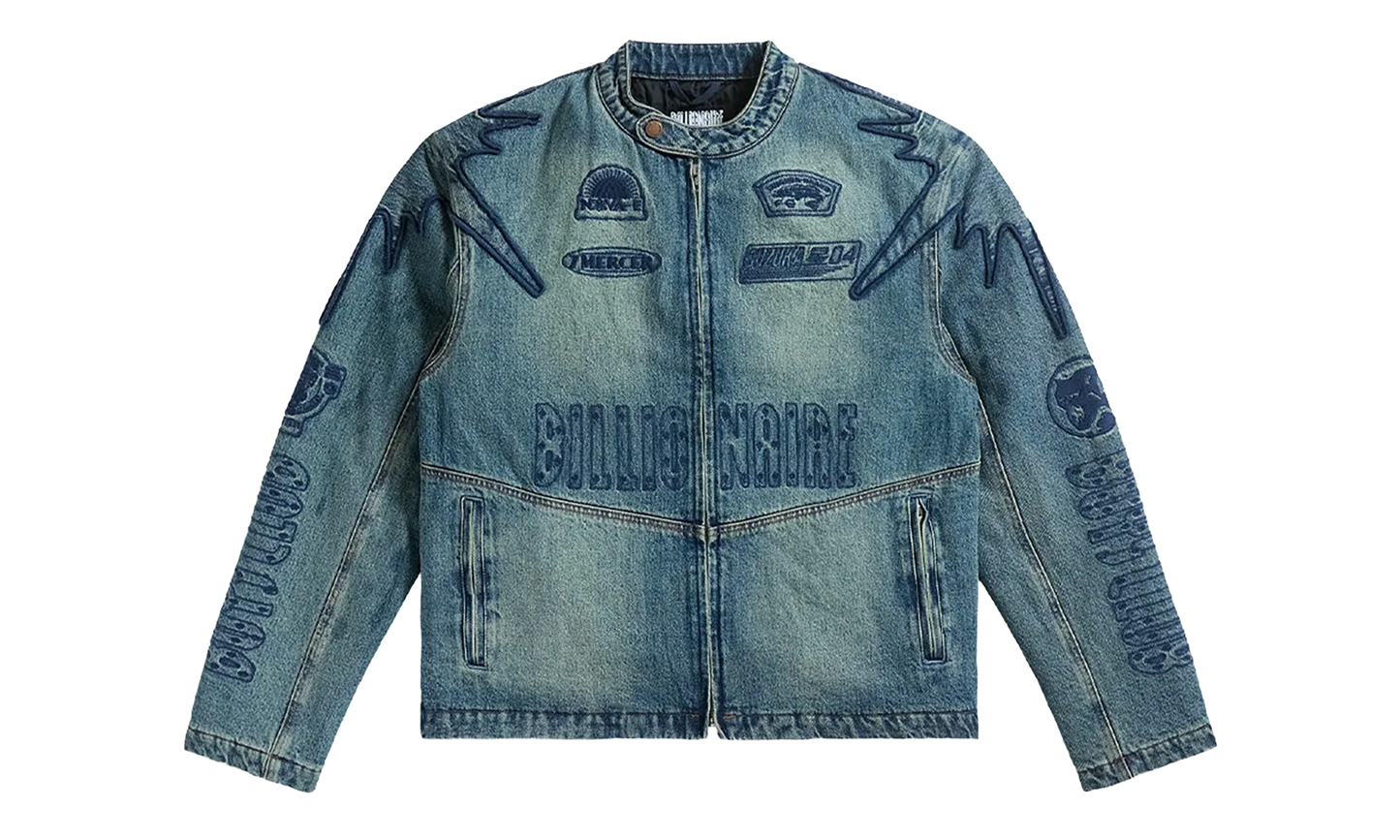 Module Moto Denim Jacket "Blue" 861 1403