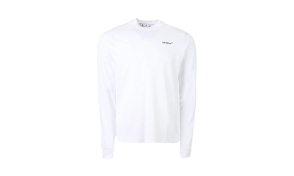 Caravag Arrow Skate Long-Sleeve Tee "White" OMAB064C99JER0030110