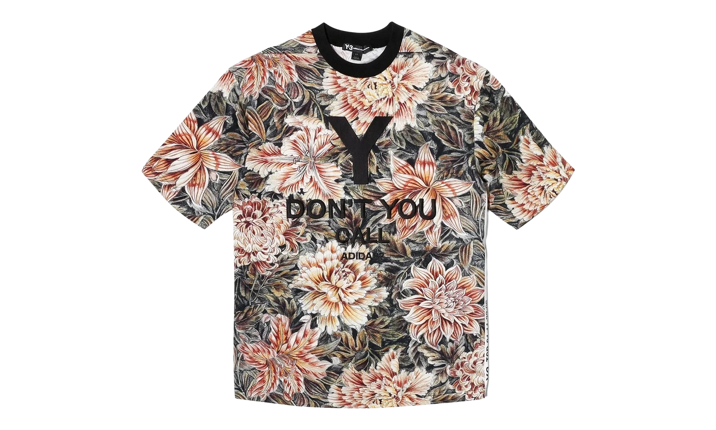 Y-3 AOP Highneck Tee "Floral Camouflage" DP0606