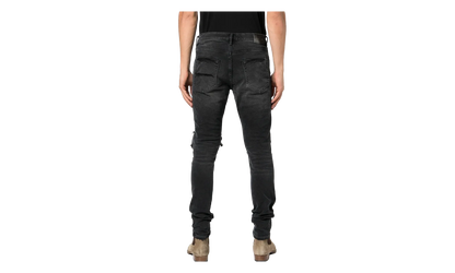 P001 Distress Jeans "Worn Black" P001 WBDI222