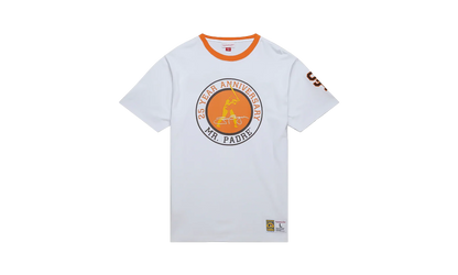 MLB Legends Ringer Tony Gwynn Short Sleeve T-Shirt "San Diego Padres - Brown" FC8197 SDPWHIT