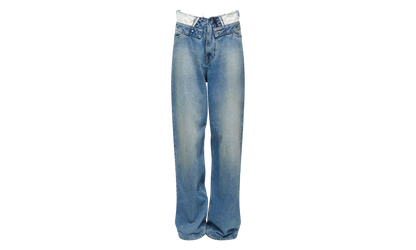 5-Pocket Straight Leg Jeans WMNS "Light Blue" S52LA0271 M30058 965