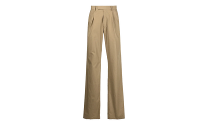 Single Pleat Relaxed Trouser "Brown" MPR001 210
