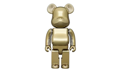 Gold Chrome BE@RBRICK Speaker "400% Portable Speaker" MEDI3075