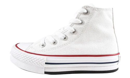 Chuck Taylor All Star EVA Lift Canvas Platform GS "White / Garnet / Navy" 372860C