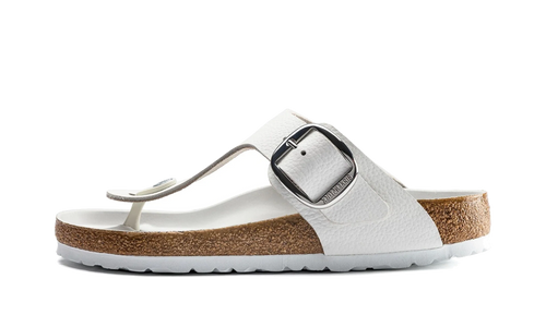 Big Buckle Sandals "Natural Leather - White" 1018885