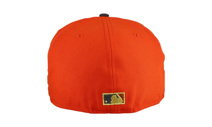 59FIFTY New York Mets 2000 World Series Fitted Hat "Orange / Gray" NE184