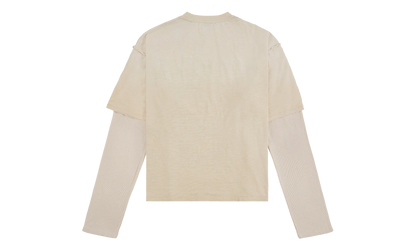 Hot As Hell Layered Tee "Antique White" DSM S26 021