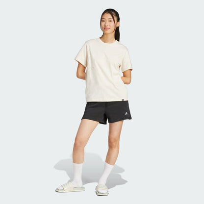 Women's adidas Lounge Slide Graphic Tee
