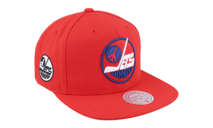 NHL Alternate Flip Snapback Cap "Winnipeg Jets - Red" 6HSSDX22015 WJERED1