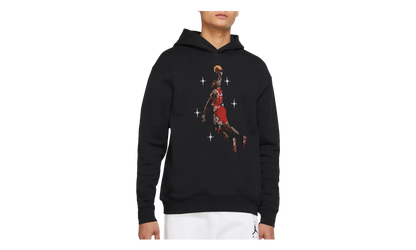 Air Jordan Essential Graphic Fleece Hoodie "Black" DC9713 010
