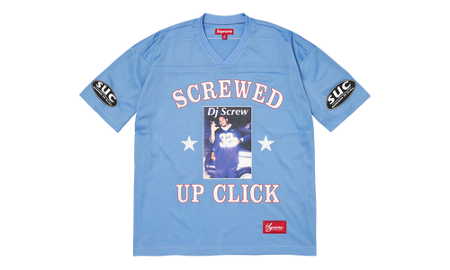 DJ Screw Football Jersey "SS26 - Light Blue" SU27359