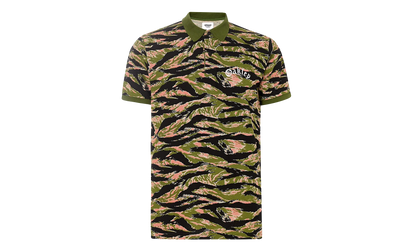 Piquet Short Sleeve Polo Shirt TNP "Tiger Camo" 434448 98T
