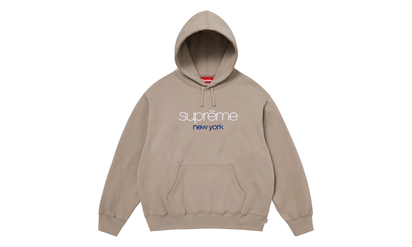 Classic Logo Hooded Sweatshirt "SS26 - Taupe" SU27104