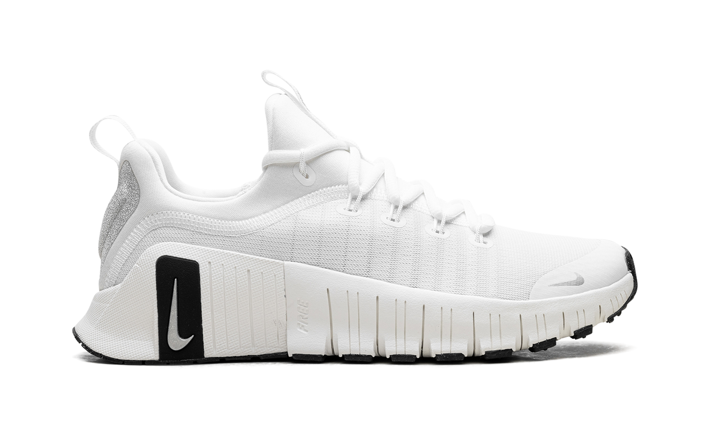 Free Metcon 6 Premium WMNS"Summit White Sail Black Metallic Silver" FZ1695 101