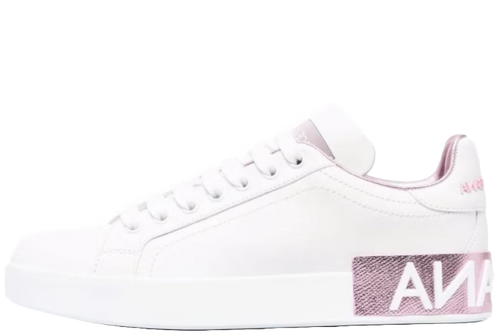 Portofino White Metallic Pink
