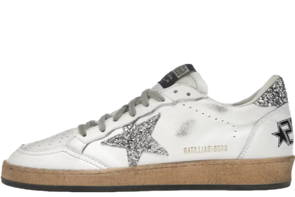 Ball Star White Silver Glitter (Women's)