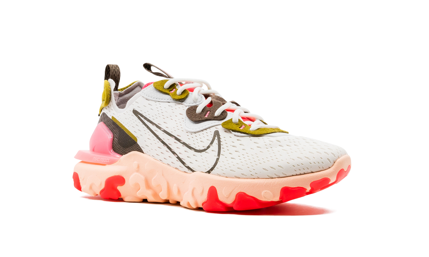 REACT VISION MNS WMNS"Summit White/ Siren Red" CI7523 102