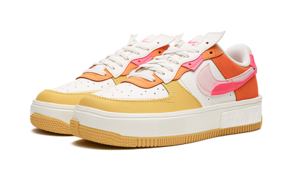 AIR FORCE 1 FONTANKA MNS WMNS"Summit White/Solar Flare/Medium Soft Pink/Hyper Pink" DX2675 100