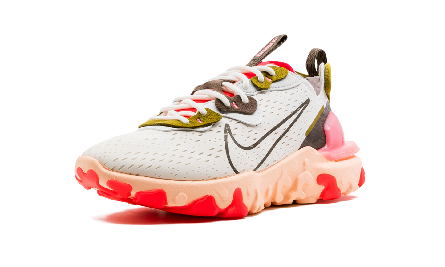 REACT VISION MNS WMNS"Summit White/ Siren Red" CI7523 102