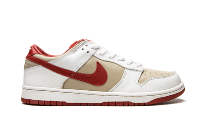 DUNK LO PRO MNS WMNS"Light Stone Varsity Red"