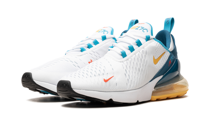 Air Max 270 "White Industrial Blue Citron Pulse" FJ4000 100