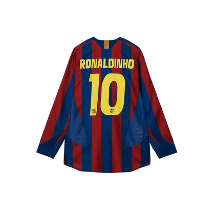 Nike FC Barcelona Re-Issue 2005/06 Ronaldinho #10 Home Jersey 'Multicolor' (2026)