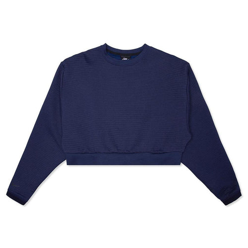 Sportswear City Ready Women's Fleece Crew - Blackened Blue