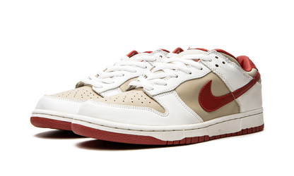 DUNK LO PRO MNS WMNS"Light Stone Varsity Red"