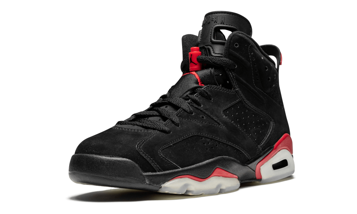 6 Retro "BLACK / VARSITY RED" 384664 061