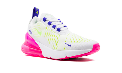 AIR MAX 270 MNS WMNS"White/ Pink Blast/ Volt" DH0252 100
